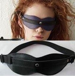 Masque Loup Cuir Noir Rivet 