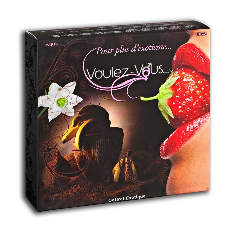 Coffret Massage Coquin "Exotique"