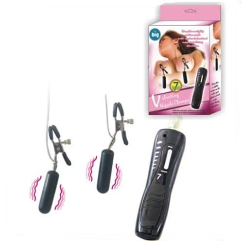 Pinces à Seins Vibrantes 7 Modes