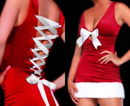 Tenue Mère Noël Robe Séduisante