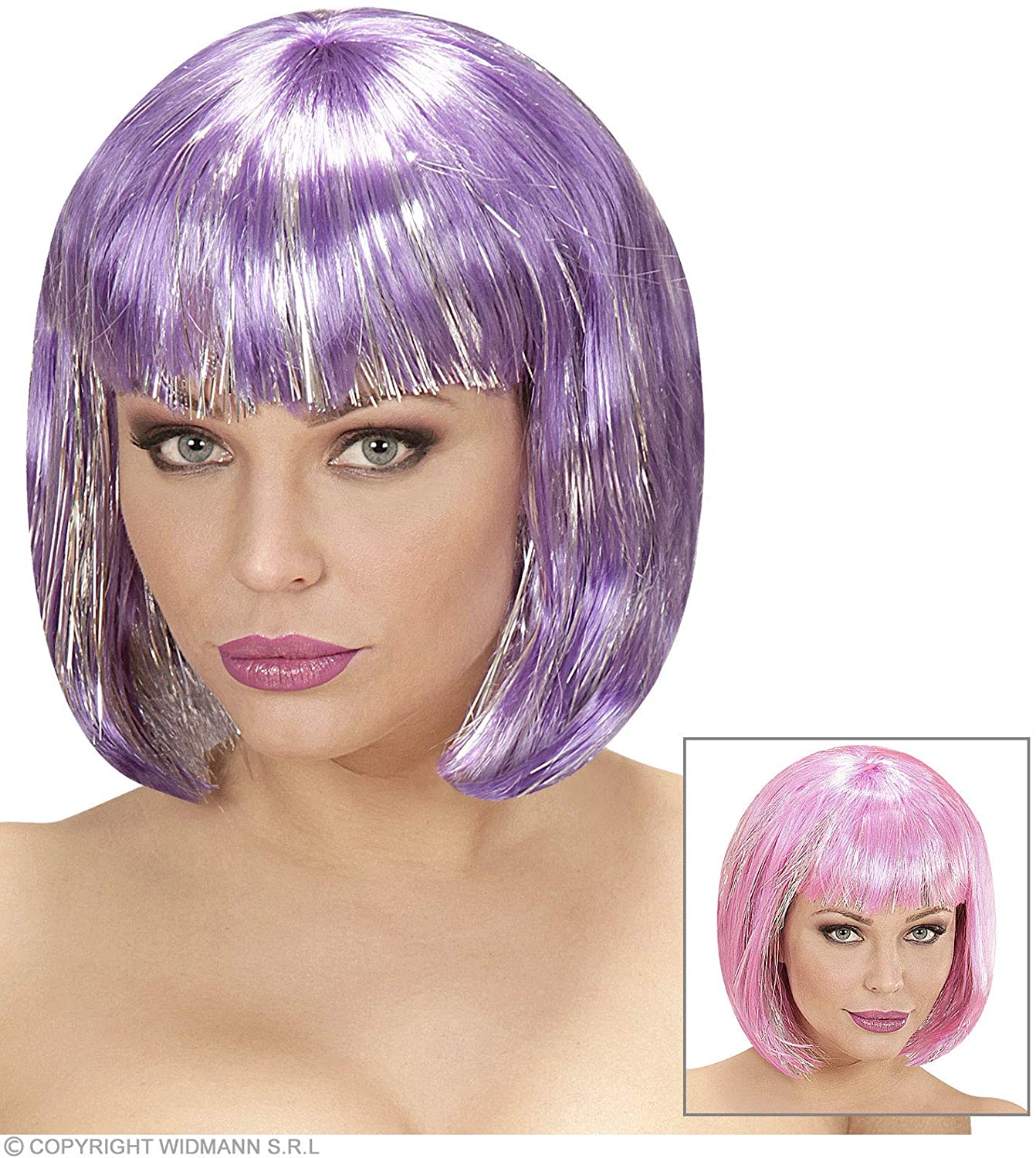 perruque minion violet