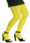 Widmann Collant Résille Jaune Fluo