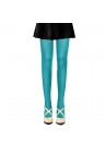 Collants Voile Opaques 50 Deniers Bleu Turquoise