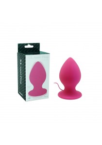 Anal Silicone Butt Plug Large Ventouse Vibrant 7 Vitesses