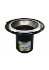 Réduction conique INOX-Email Noir diamètre 150/200 mm