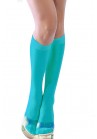 Chaussettes mi bas Ecoliere Bleu Turquoise