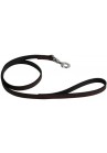 Martin Sellier Laisse Cuir Chien Bords Arrondis Marron 1.4/100cm