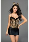 Tenue Chattons Leopard Sexy Cat Woman 4pcs