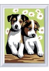 Ravensburger Numéro d’art 29507 mini format Deux petits chiots