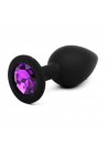 Bijou Intime Style ROSEBUD Plug anal Silicone Violet Taille S, M, L