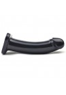 Gode Simple Lisse Noir Réaliste 18.5Cm