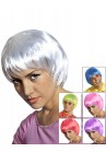 Widmann Perruque New Age 70s Disco (Bleu, Rose, Vert, Blanc, Rouge, Violet)