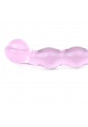 Gode Verre Rose 5 Ondulations