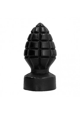 Belgo-Prism Plug Anal Stimulateur Géant Noir 15 cm