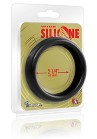 Ignite Anneau de Pénis Donut Ring en Silicone Noir 57 mm