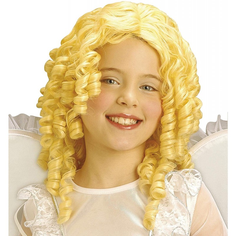 Widmann Perruque Ange Enfant Blond Poupee 