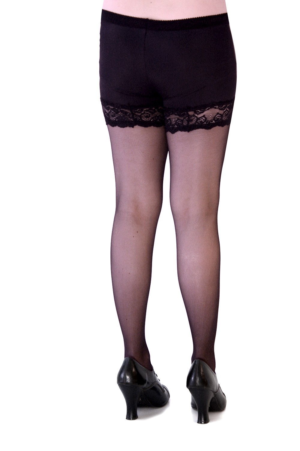 Collants Voile Noir Calzedonia Taille 2 - Neuf Sans étiquette - Brillant