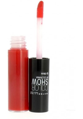 Gemey Maybelline Gloss ColorShow 390 Forbidden Red