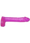 Gode Réaliste Thick Cock Balls 23Cm SI Violet