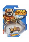 Voiture Star Wars Hot Wheels Wicket - Ewock - Star Wars Véhicule à l'échelle 1/64