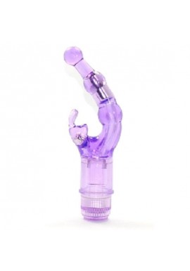 Double Gode Anal Rabbit Vibrant Point G 20Cm