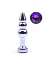 Bijou Intime Style ROSEBUD Butt Plug anal Métal Ondule