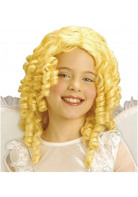 Widmann Perruque Ange Enfant Blond Poupee 