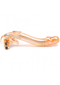 Gode en Verre Vibrant Dragon Penis