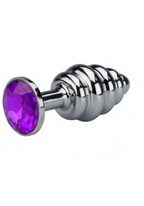 Bijou Intime Style ROSEBUD Plug anal Métal Fileté