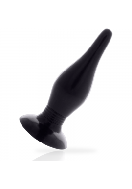 Anal Kick Butt Poire Plug Picket Noir 14.5cm