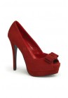 Pin Up Couture BELLA-10 Bordello Rouge
