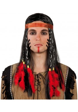 Boland Perruque Indien Cheyenne avec Bandeau