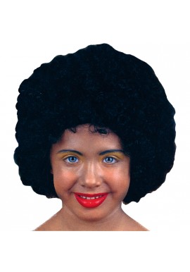 Widmann Perruque Afro Noir Enfant