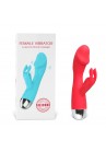 Vibromasseur Gode lapin en silicone à 10 vitesses