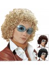 Widmann Perruque 70s Disco (Blond, Noir, Châtain)