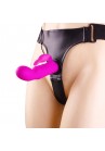 Gode Ceinture Harnais Silicone Strap Vibrant