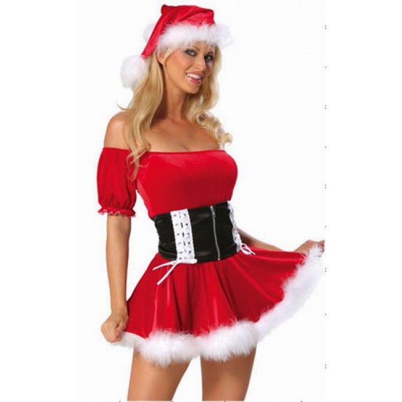 Ensemble SEXY tenue MERE NOEL costume Divine