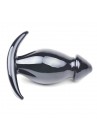 Gode Verre Anal T Butt Plug Massager Picket Noir