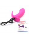 Vibromasseur Point G Silicone Rechargeable 12 vitesses Rose