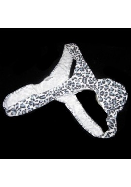 String Pour Homme Motif éléphant Léopard - Lot De 1, Tissu Doux élastique, Taille Unique