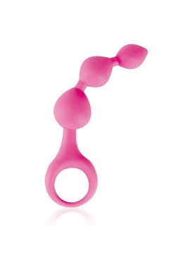 GLAMY Boules anales silicone Rose