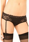 Culotte Noire Dentelle Lacet