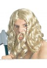Widmann Perruque Moustache Viking Blond