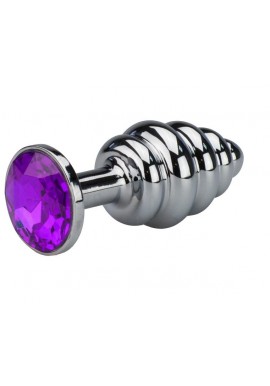 Bijou Intime Style ROSEBUD Plug anal Métal Fileté