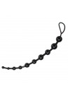 Anal Chapelet Perles 10 beads Boules Noir