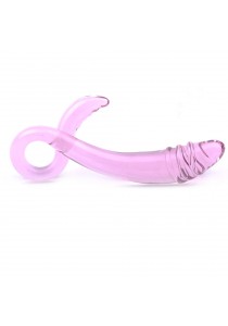 Gode Verre G-Spot Rose Clitoridien