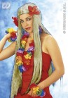 Widmann Perruque Hawaii Aloha Girl Wig avec Fleurs Blond