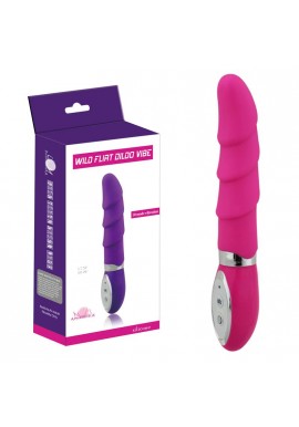 Vibromasseur Gode Wild Flirt Dildo Silicone 10 Vitesses