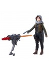 Star Wars Hasbro B9846 Rogue One Sergeant Jyn Erso (Jedha) Figurine 9 cm