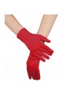 Gants Court Carnaval Rouge